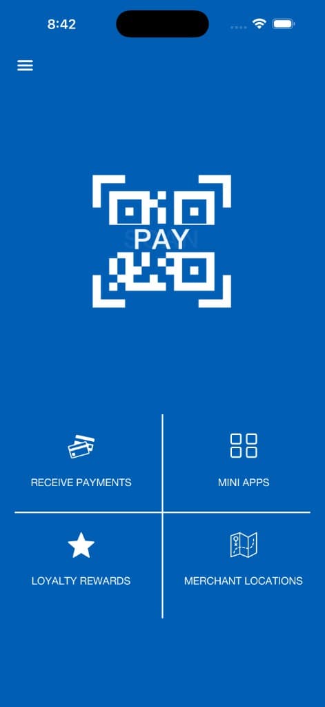 PayIt home screen